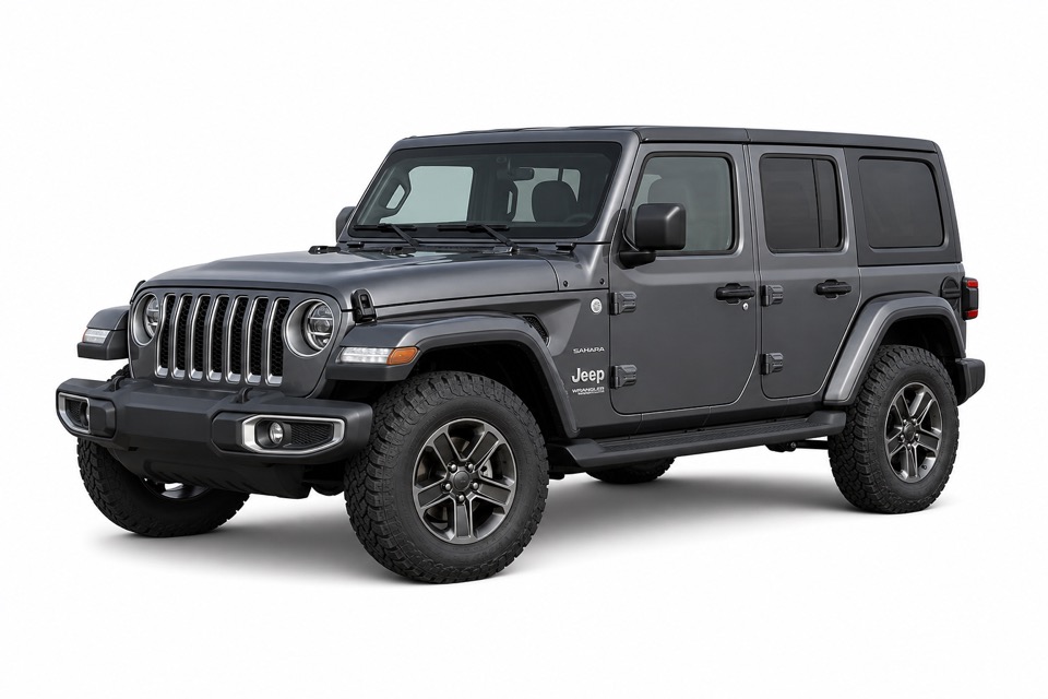 Lifted trail vehicle for off-road driving